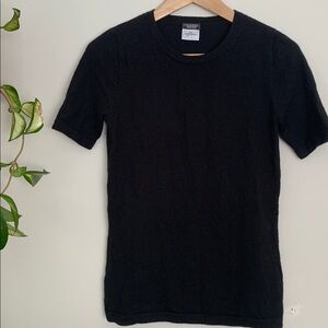 CHANEL Uniform 100% wool black top